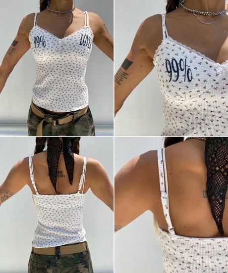 tiny flower cami「99%」#05164