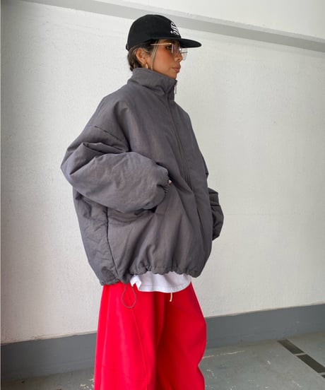 wide blouson「stand neck」#61029