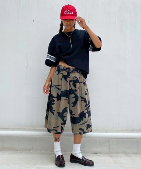 wide tee「varsity line」#207167