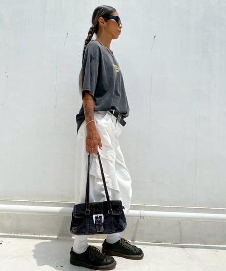 denim mini bag「buckle」#830467