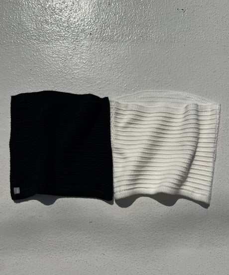 knit bare top「Tuck stitch」#8165617