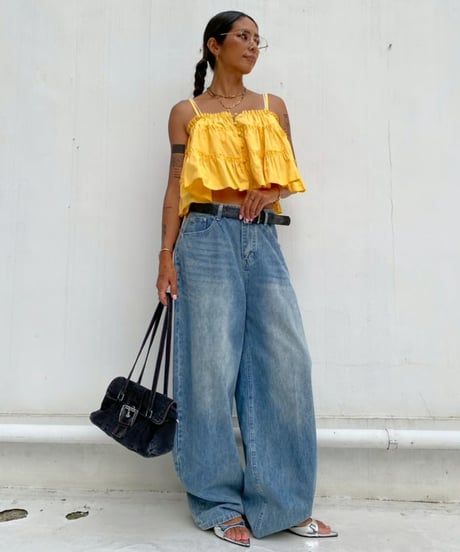 tiered cami「flare」#215167