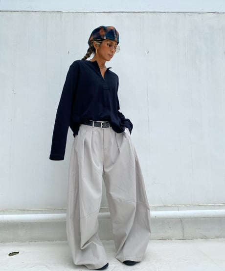 loose lonT「halfzip」#13803