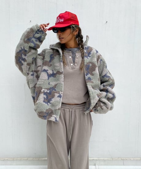 boa blouson「camouflage」#16070