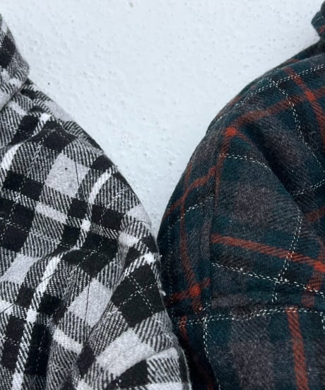 puffer jacket「tartan」#2162