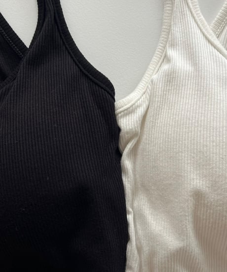 cropped tank「padded」#2895