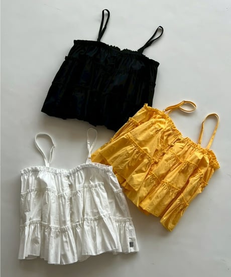 tiered cami「flare」#215167