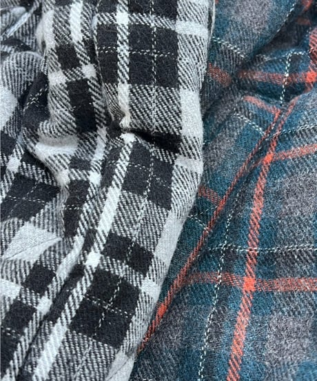 puffer jacket「tartan」#2162