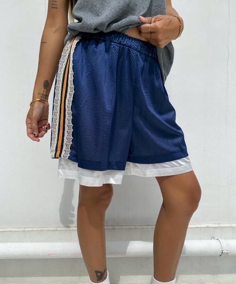 layered shorts「basket」#83065