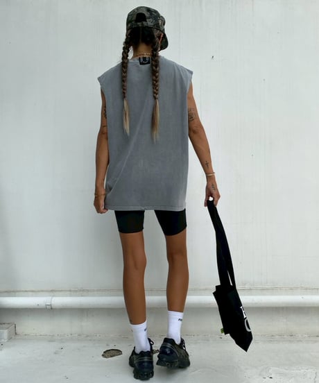 loose tank「washed」#640167