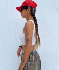 cropped tank「padded」#2895