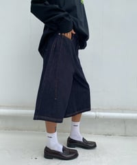 denim buggy shorts「stitch」#88352