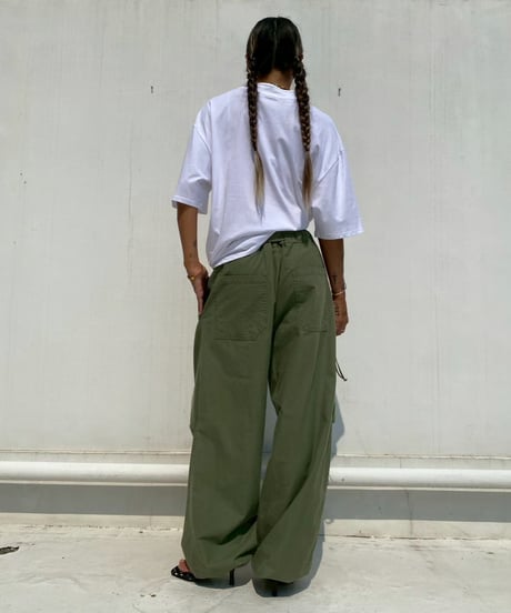 wide tee「deep v-neck」#817867【7/29以降発送】