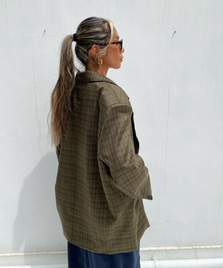 tailored jacket「glen check」#981868