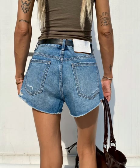 denim shorts「damage」#26057264