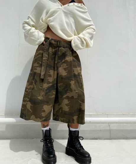 half pt「camo belt」#011511