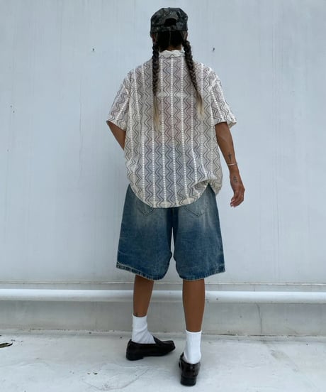 jacquard shirt「wave」#207367