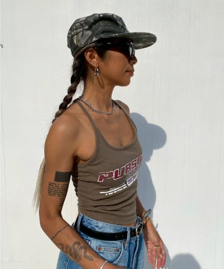 logo tank「racerback」#2643764