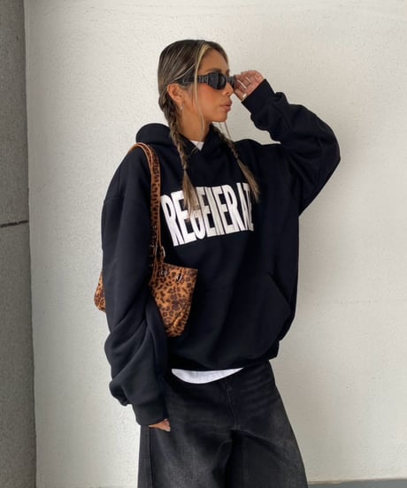 wide hoodie「REGENERATE」#2197