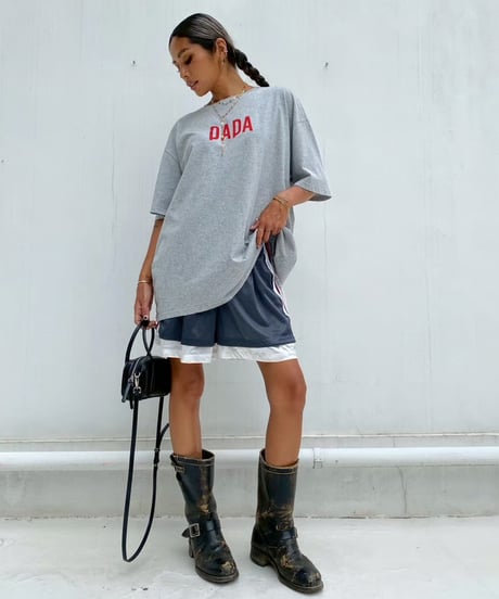 wide tee「DADA」#8661365