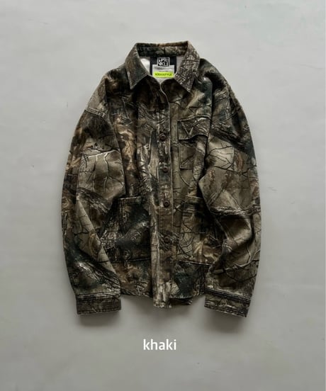 【early release】work jacket「realtree」8月末頃 発送予定