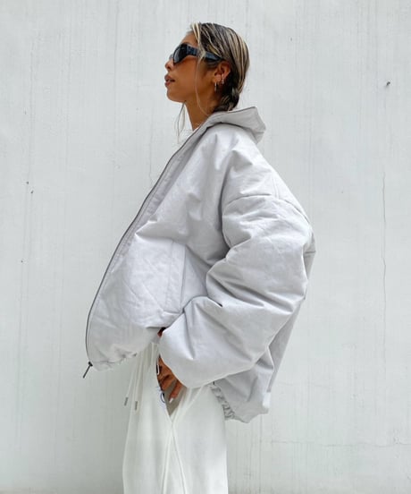 wide blouson「stand neck」#61029