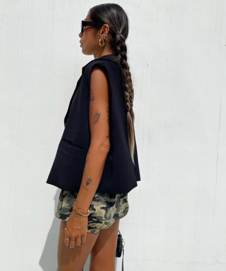 tailored gilet「box」#808