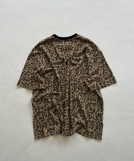 wide tee「leoblack」#60518
