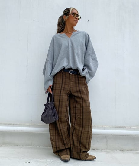 dolman sleeve sw「keyneck」#83032