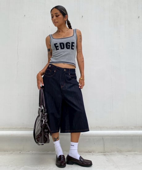 knit tank「EDGE」#8920067