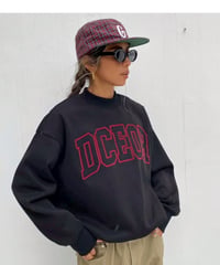 high neck sw「flocky font」#2162859(裏起毛）
