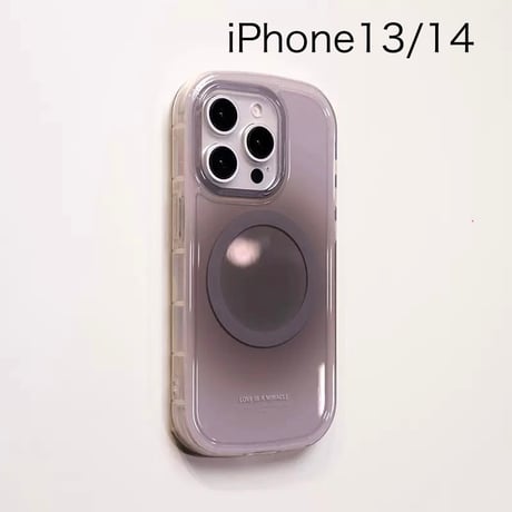 【在庫限り・半額SALE】淡色クリアiPhoneケース
