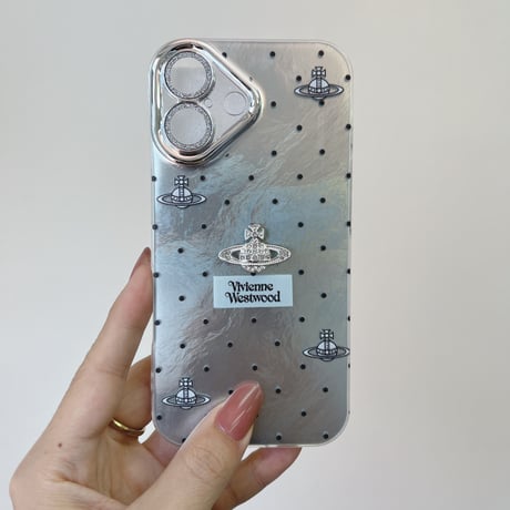 在庫処分SALE｜ドット柄ミントiPhoneケース