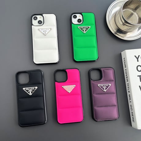 【お取り寄せ】キルトデザイン iPhoneケース｜全5色