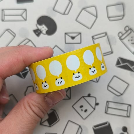 【限定販売】黄色/TOKYO文具の博覧会/ラベラーシール