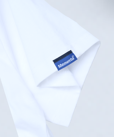 【White】Rubber tag tee