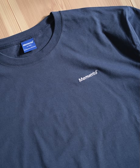 【Navy】logo tee