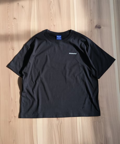 【Black】logo tee