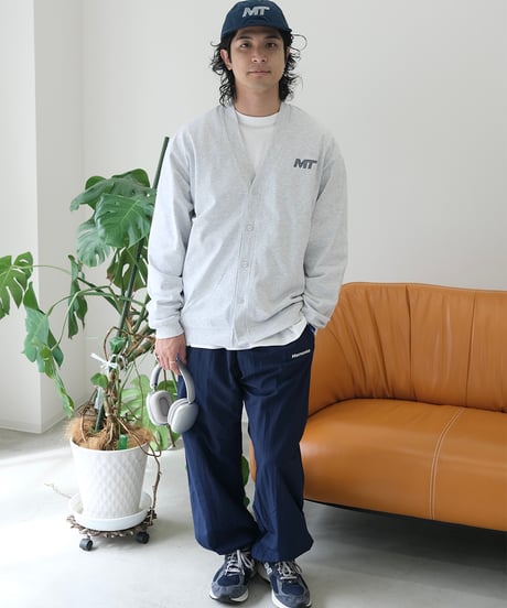 【Gray】M/T logo cardigan