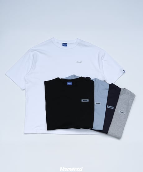 【Black】Rubber tag tee