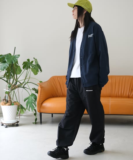 【Navy】M/T logo cardigan