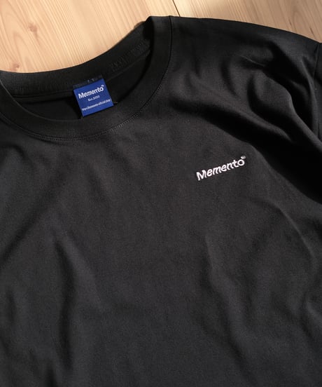 【Black】logo tee