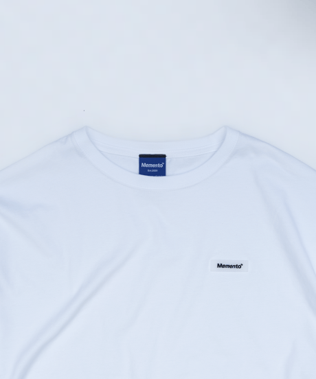 【White】Rubber tag tee