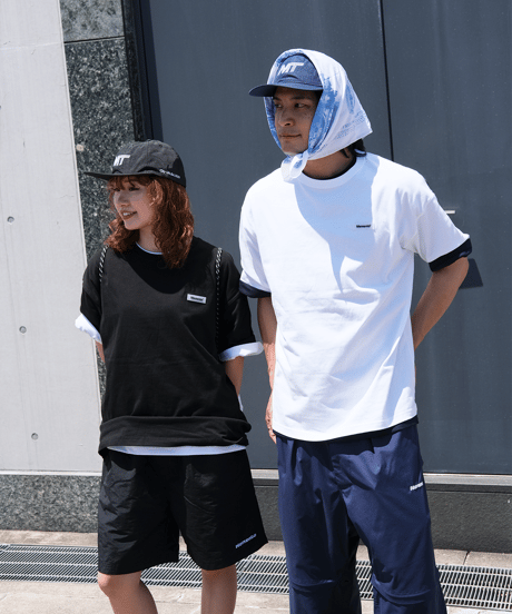 【Black】Rubber tag tee