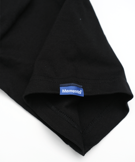 【Black】Rubber tag tee