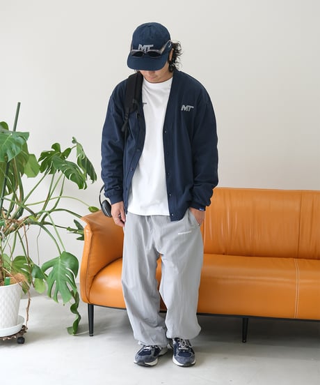 【Navy】M/T logo cardigan