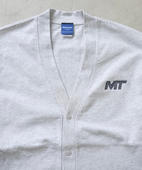 【Gray】M/T logo cardigan