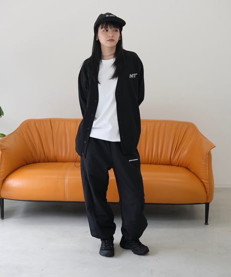 【Black】M/T logo cardigan