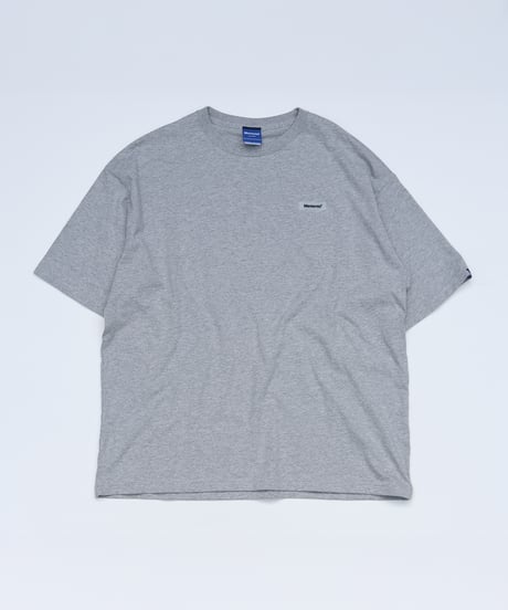 【Gray】Rubber tag tee