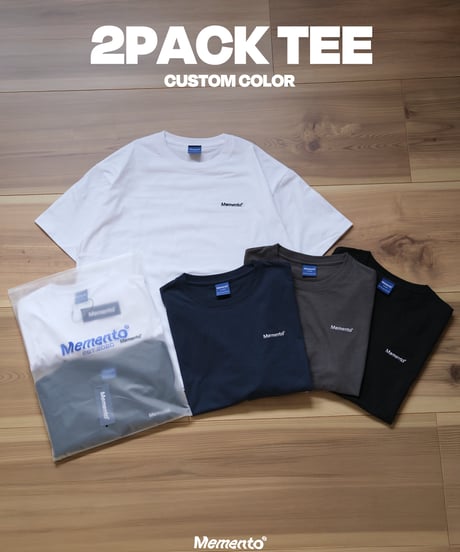 2PACK TEE  CUSTOM （XLサイズ）